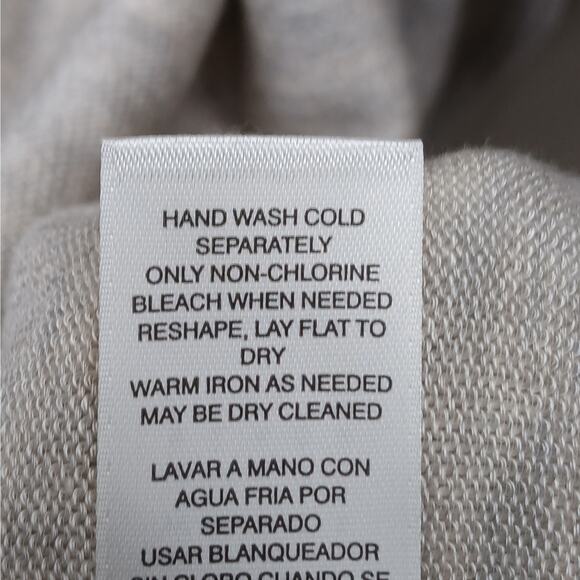 White House Black Market NWT Hooded Open Front Cardigan Warm Neutral Size XL - Picture 10 of 10